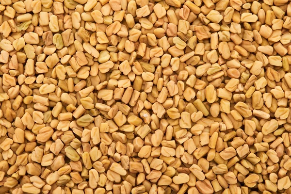 Vue de dessus des grains de bulgur organiques bruts — Photo de stock