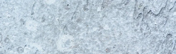 Rough abstract grey concrete textured wall, panoramic orientation — Stock Photo