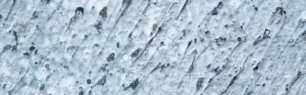 Rough abstract grey concrete textured surface, panoramic orientation — Stock Photo