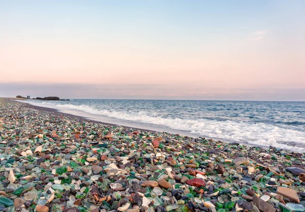 Vlagyivosztok Seaglass Beach — Stock Fotó