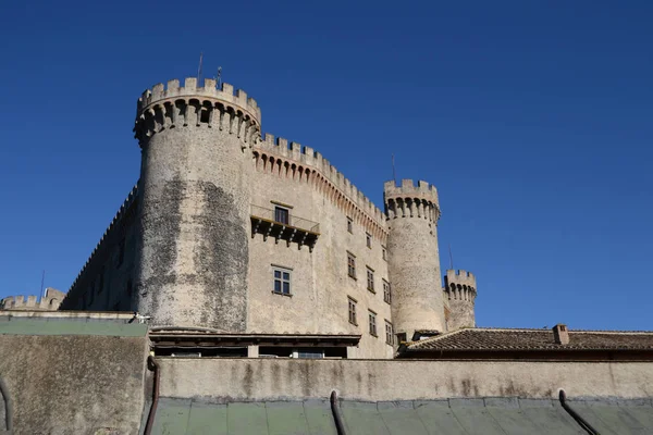 Velho Castelo Uma Aldeia Italiana — Fotografia de Stock