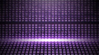 Purple Programming HEX Code clipart