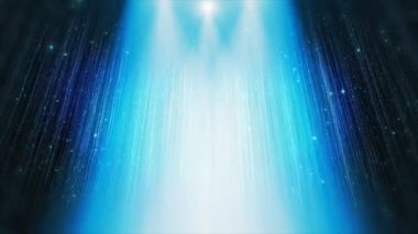 Mavi perde yaratıcı sahne Ödülleri