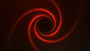 VJ Plexus kırmızı ışık tüneli. Dikişsiz döngü