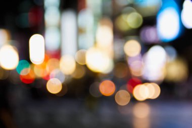Renkli daire bokeh