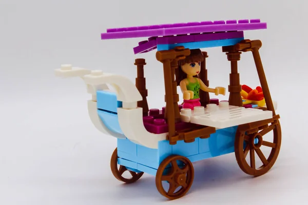 Thai Toy Carts Model Girl — Stock Photo, Image