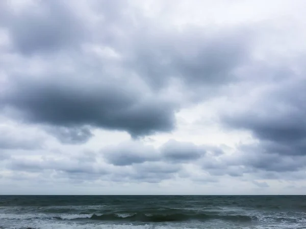 Moře Nebe Pláže Slunce Mraky — Stock fotografie