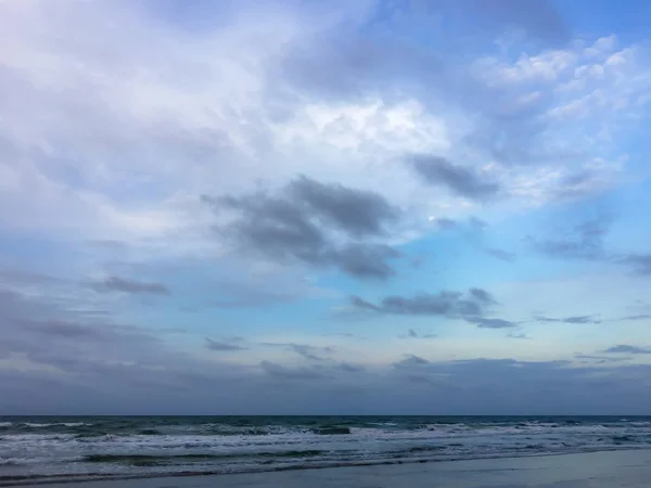 Mare Cielo Spiagge Sole Nuvole — Foto Stock