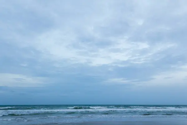 Mare Cielo Spiagge Sole Nuvole — Foto Stock