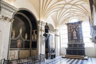 Hofkirche (mahkeme kilise) içinde. Innsbruck, devlet Tyrol, Avusturya