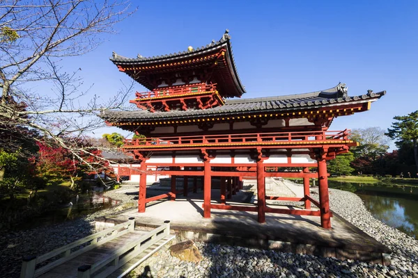 Byodo Ein Buddhistischer Tempel Der Stadt Uji Der Kyoto Präfektur — Stockfoto