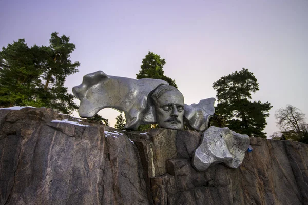 Sibelius Monumentti Ein Dem Finnischen Komponisten Jean Sibelius Gewidmetes Denkmal — Stockfoto
