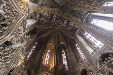 Katedral Basilica of Saint Cecilia Albi, Fransa, dünya mirası piskoposluk Albi şehir parçası olarak içinde