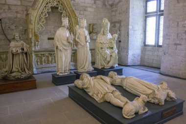 Palais des Papes ya da Papalık Sarayı, Avrupa'nın en büyük ve en önemli ortaçağ Gotik binalardan biri. 1995 yılından bu yana Dünya Mirası