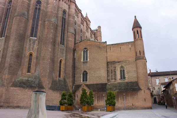 Cathedral Basilica Saint Cecilia Albi France Originally Built Fortress Claimed — Stock Photo, Image