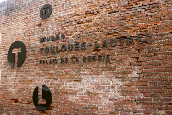 Palais Berbie Albi Francia Ahora Museo Toulouse Lautrec — Foto de Stock