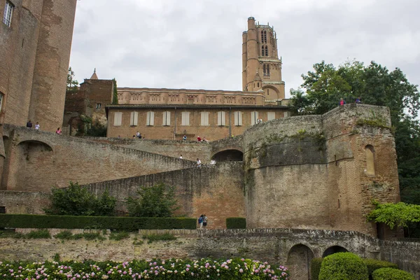 ベルビ宮殿と庭園 トゥールーズ ロートレック美術館今 司教都市アルビ フランスの一部として世界遺産 — ストック写真