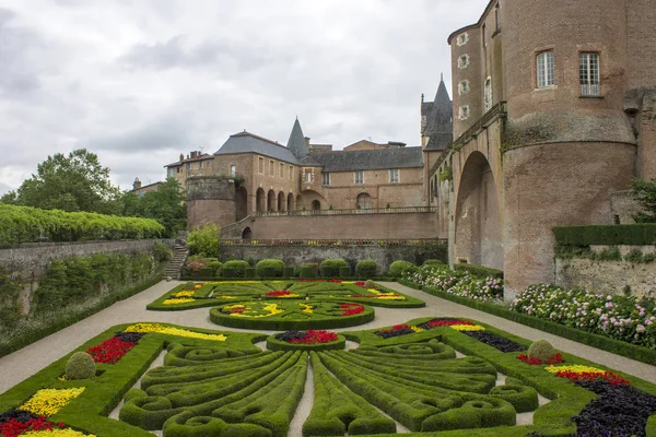 Palais Berbie Its Gardens Now Toulouse Lautrec Museum World Heritage — Stock Photo, Image
