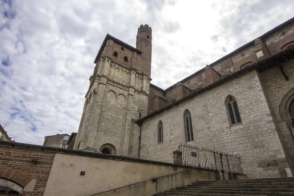 Iglesia Colegiata Saint Salvi Albi Francia Patrimonio Humanidad Desde 2010 — Foto de Stock