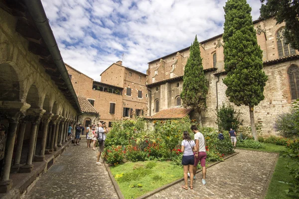 Claustro Colegiata San Salvador Albi Francia — Foto de Stock