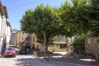Benedictine Abbey St Peter ve St Paul Caunes-Minervois, Fransa Cathars sözde diyarında