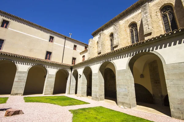 Bencés Apátság Szent Péter Szent Pál Caunes Minervois Franciaország Cathars — Stock Fotó