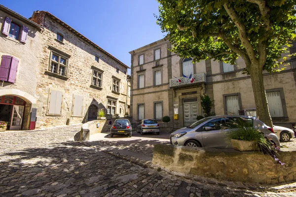 Benedictine Abbey Peter Paul Caunes Minervois France Called Land Cathars — Stock Photo, Image