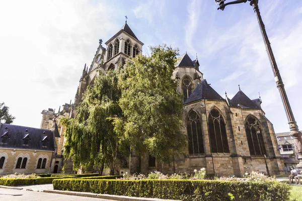 Собор Святого Стефана Cathedrale Saint Etienne Римсько Католицької Церкви Шалон — стокове фото