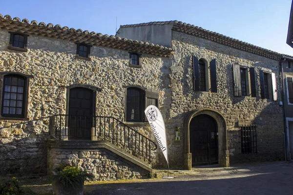 Antico Villaggio Francese Fanjeaux Patria San Domenico — Foto Stock