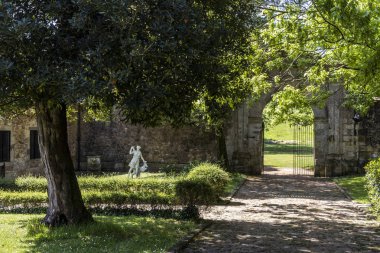 Somarriba, İspanya. Palacio de Elsedo de Palacio de los Condes de Torrehermosa, bir saray ve Müze Lierganes, Cantabria eyâletinde bulunan denir