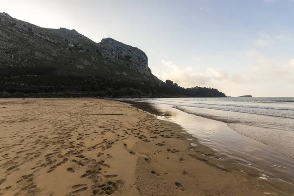 Orinon Espagne Playa Orinon Une Plage Dans Petit Village Orinon — Photo