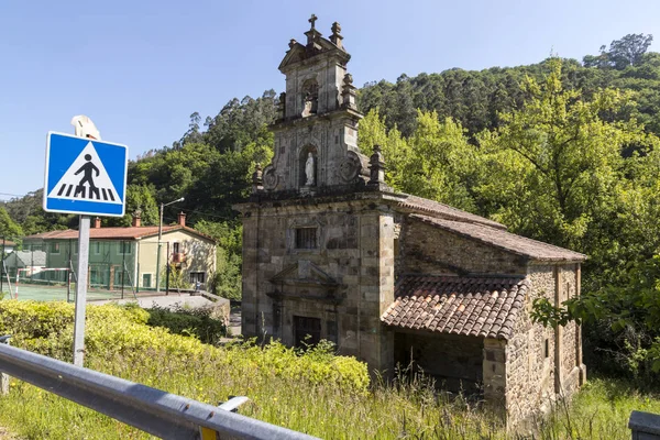 Lierganes Spanje Het Ermita Santa Maria Blanca Een Katholieke Kerk — Stockfoto