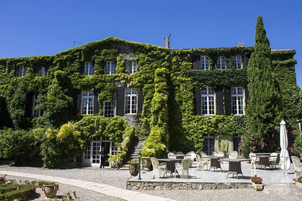 Binnen Logis Hotellerie Chateau Floure Een Prachtige Hotel Relais Silence — Stockfoto