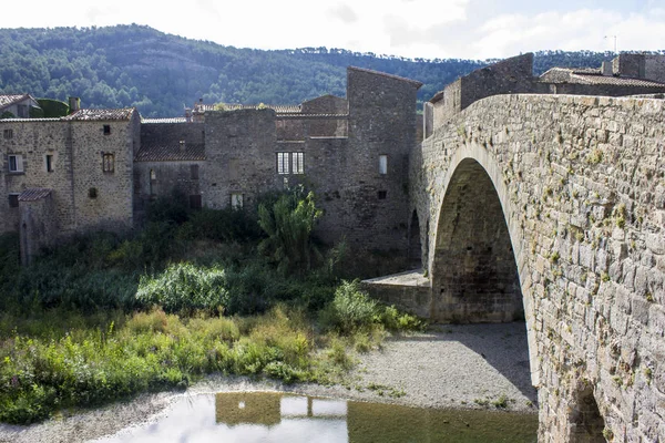 Views French Town Lagrasse — Stock Photo, Image