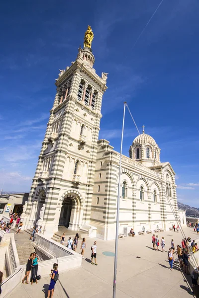 Notre Dame Garde Nostra Signora Della Guardia Basilica Cattolica Luogo — Foto Stock