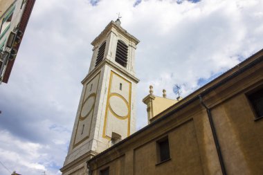 Güzel Katedrali (Basilique Cathedrale Sainte-Marie et Sainte-Reparate), Nice Eski Şehir Fransa'nın güneyinde yer alan ve Barok tarzında inşa
