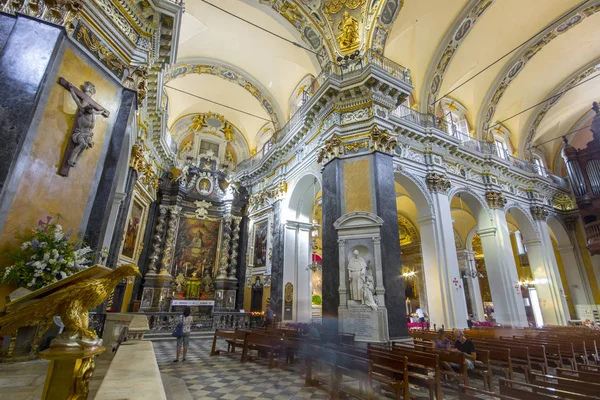 Catedral Niza Basilique Cathedrale Sainte Marie Sainte Reparate Situada Casco — Foto de Stock