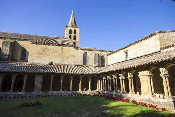 Abbaye Saint Papoul Ancienne Cathédrale Catholique Romaine Sud France — Photo