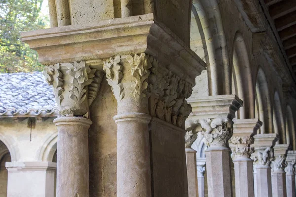 Abadia Saint Papoul Uma Antiga Catedral Católica Romana Sul França — Fotografia de Stock