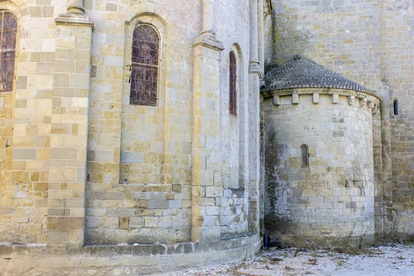 Abadia Saint Papoul Uma Antiga Catedral Católica Romana Sul França — Fotografia de Stock