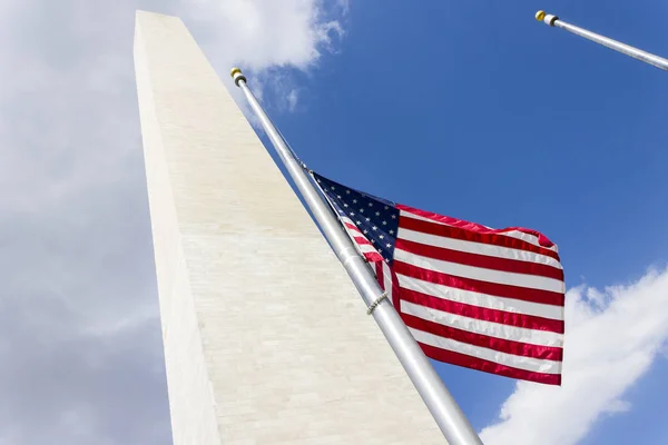 Washington Washington Monument Obelisk National Mall Built Commemorate George Washington — Stock Photo, Image