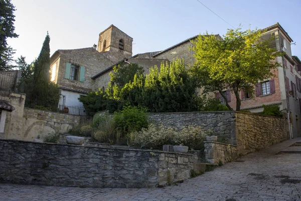 Antico Villaggio Francese Fanjeaux Patria San Domenico — Foto Stock