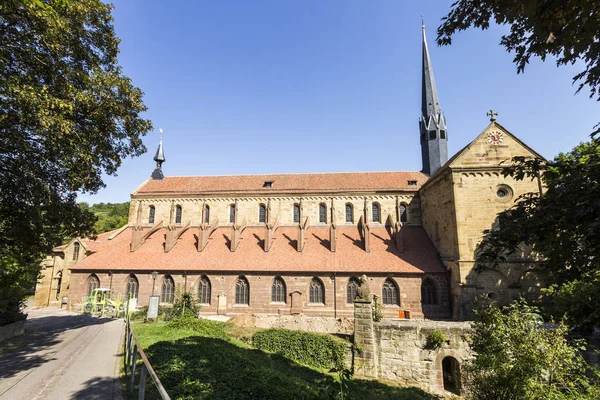 Maulbronn Niemcy Główny Widok Kościoła Klasztoru Maulbronn Kloster Maulbronn Dawnego — Zdjęcie stockowe
