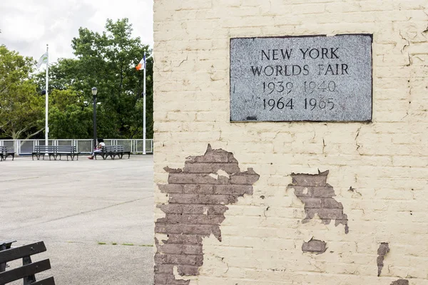 New York City Minnesmynt Tecken 1939 Och 1964 New York — Stockfoto