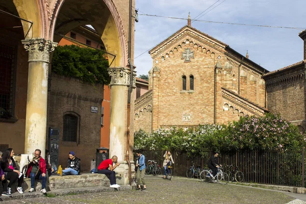 Basílica Santo Stefano Sette Chiese Bolonia Italia — Foto de Stock