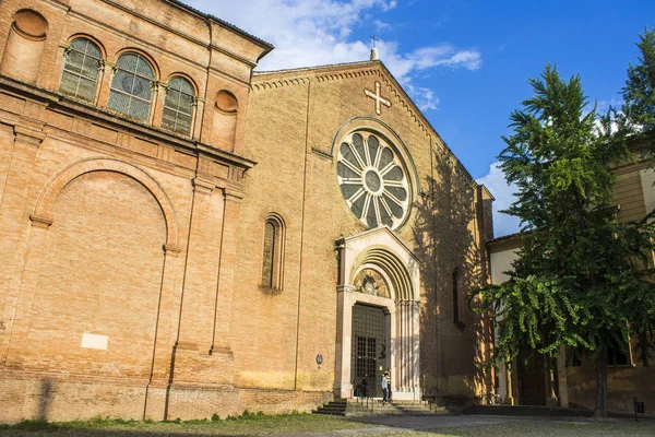 Basilica San Domenico Jednego Najważniejszych Kościołów Bolonia Włochy — Zdjęcie stockowe