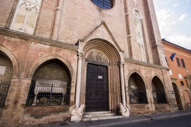 Basilica San Giacomo Maggiore, Bologna, Emilia Romagna, İtalya, bir manastır Augustinerinnen friars hizmet bölgesinin tarihi bir Roma Katolik Kilisesi