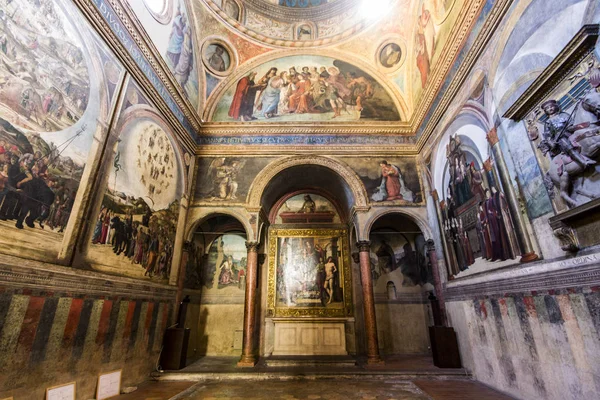 Bazylika San Giacomo Maggiore Zabytkowy Kościół Rzymskokatolicki Bolonii Regionie Emilia — Zdjęcie stockowe