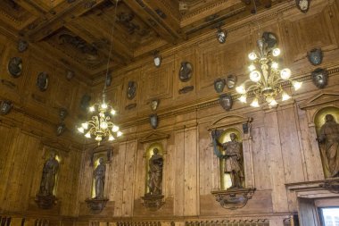 Archiginnasio Bologna içinde bir kez ana bina Üniversitesi Bologna, İtalya