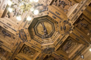 Archiginnasio Bologna içinde bir kez ana bina Üniversitesi Bologna, İtalya